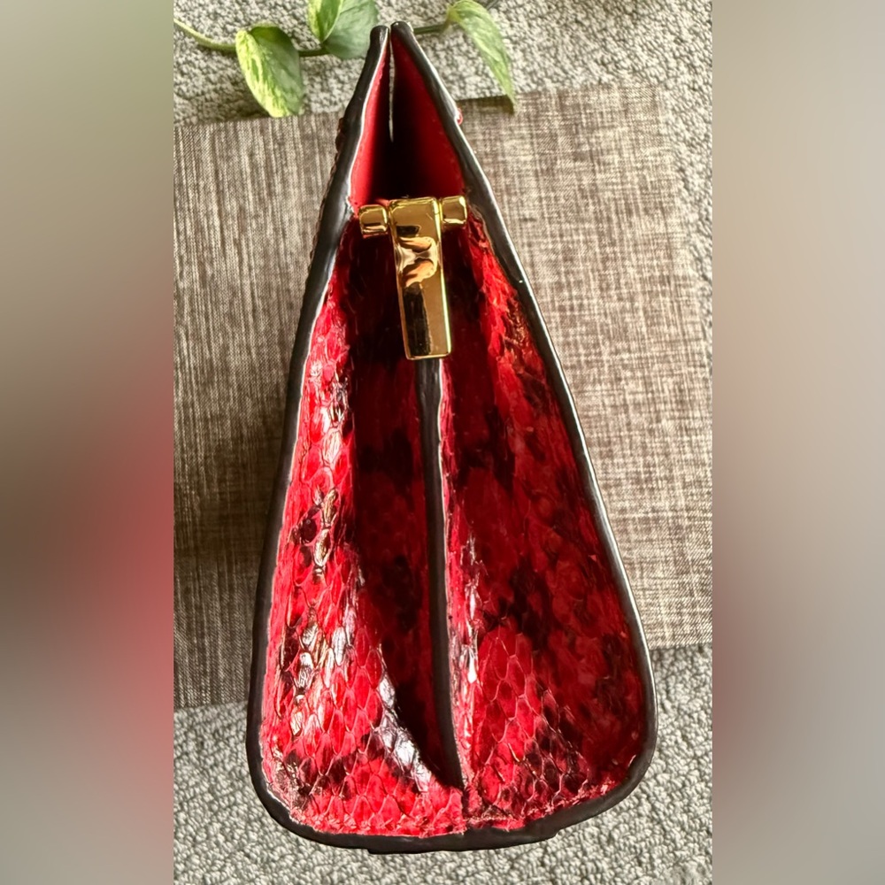 Gucci Ophidia Red Python Shoulder Bag - Picture 8 of 11